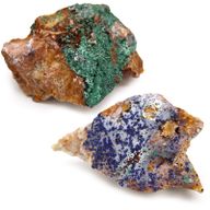 Spécimens Minéraux - Azurite Malachite (approx 20 pieces)