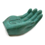 Main Porte-Encens - Protection de la Terre (vert)