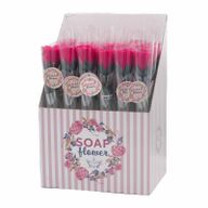 Fleurs Uniques et Présentoir - Petites Roses Roses