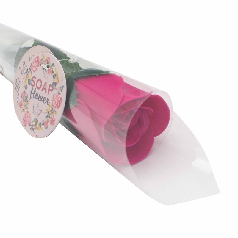 Fleurs Uniques et Présentoir - Petites Roses Roses