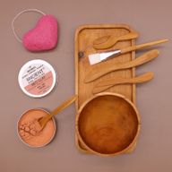 Kit d'Application d'Argile/Cire pour Spa