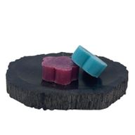 Porte-Savon Noir en Bois Pétrifié