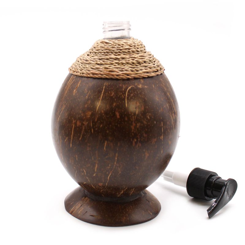 Distributeur de Savon Naturel en Noix de Coco - 200ml aprox.