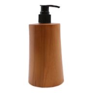 Distributeur de savon en bois de teck naturel - Cône