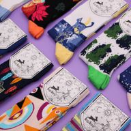 Chaussettes Bambou Hop Hare   - Ying Yang