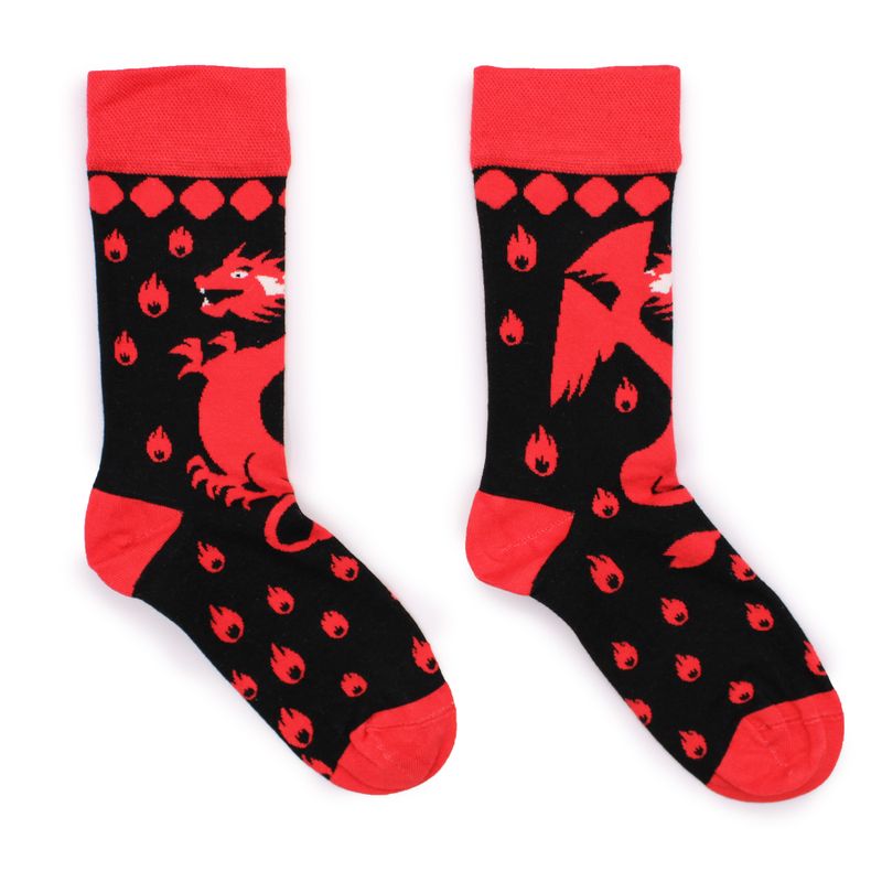 Chaussettes Bambou Hop Hare - Dragons Rouges