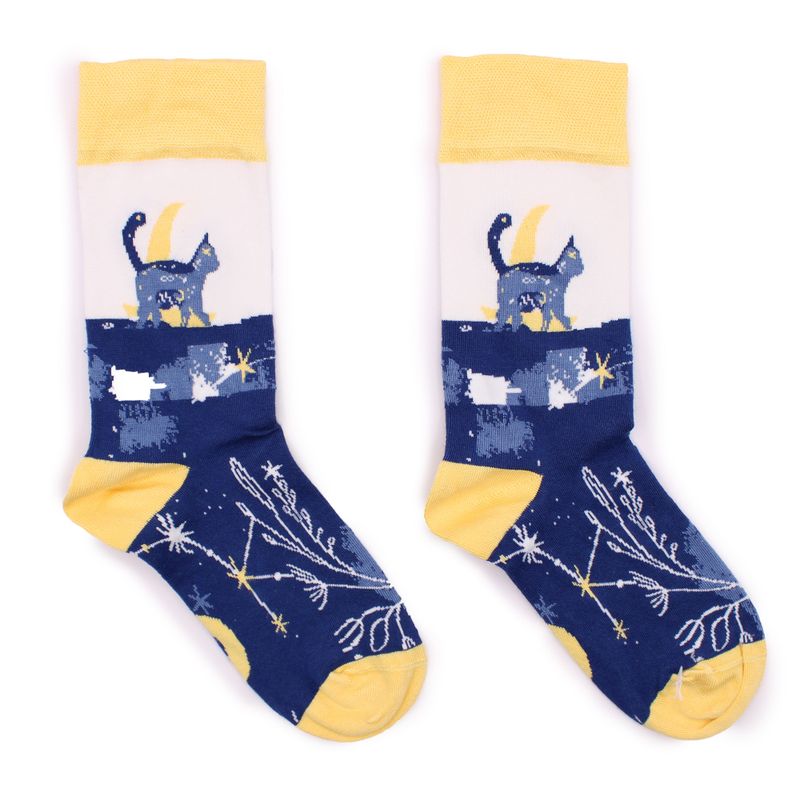 Chaussettes Bambou Hop Hare - Chat de Minuit