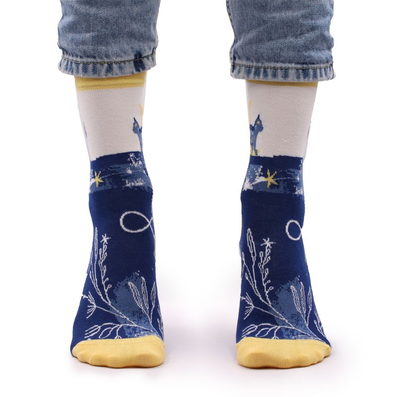 Chaussettes Bambou Hop Hare - Chat de Minuit