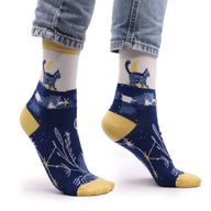 Chaussettes Bambou Hop Hare - Chat de Minuit