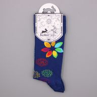 Chaussettes Bambou Hop Hare   - Chakra Arc-en-ciel