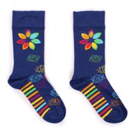 Chaussettes Bambou Hop Hare   - Chakra Arc-en-ciel