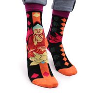 Chaussettes Bambou Hop Hare - Bouddha Rose & Lotus