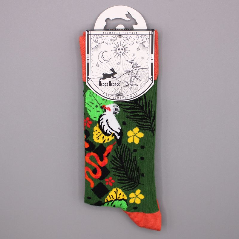 Chaussettes Bambou Hop Hare - Bali Jungle