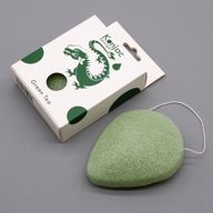 Éponge Konjac Goutte - Thé vert - Protectrice