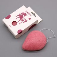 Éponge Konjac Goutte -Rose - Anti-âge