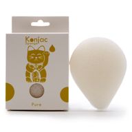 Éponge Konjac Goutte - Naturel - Peau Sensible