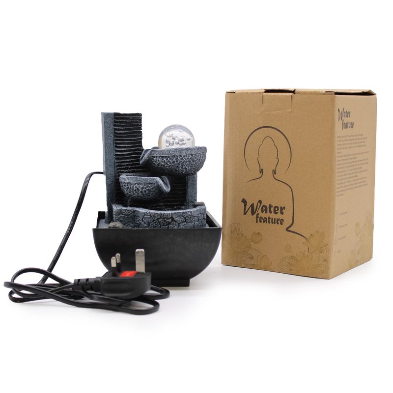 Fontaine à Eau d'Intérieur - 18cm - Pots Verseurs Relaxants