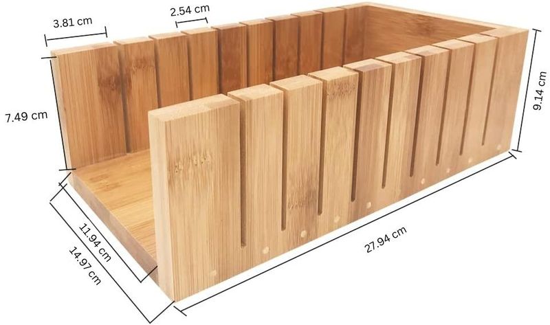 Set de Coupe Savon en Bois - Coupe Ondulée et Droite