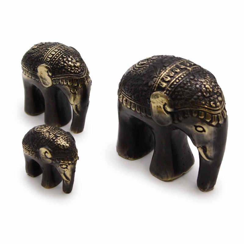 Éléphants - Set de 3