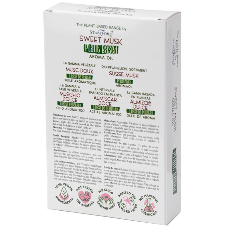 Huiles Aromatiques végétales - Musc Doux