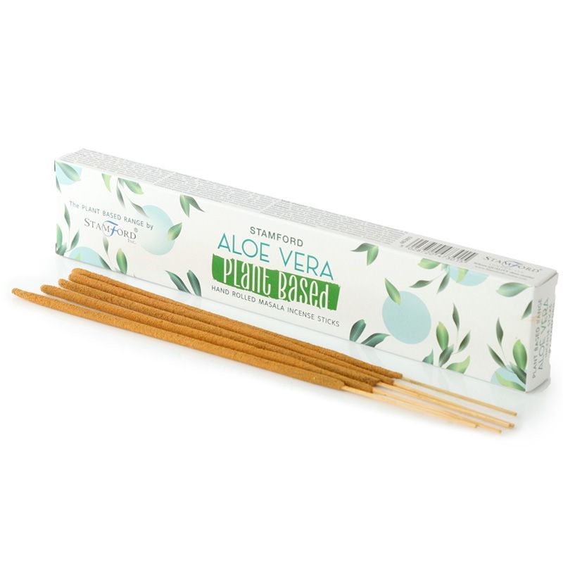 Pack de 6 bâtons d'encens Masala à base de plantes - Aloe Vera