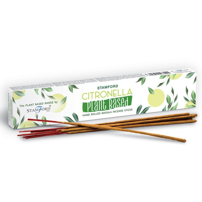 Pack de 6 Bâtonnets d'Encens Masala Végétal - Citronnelle