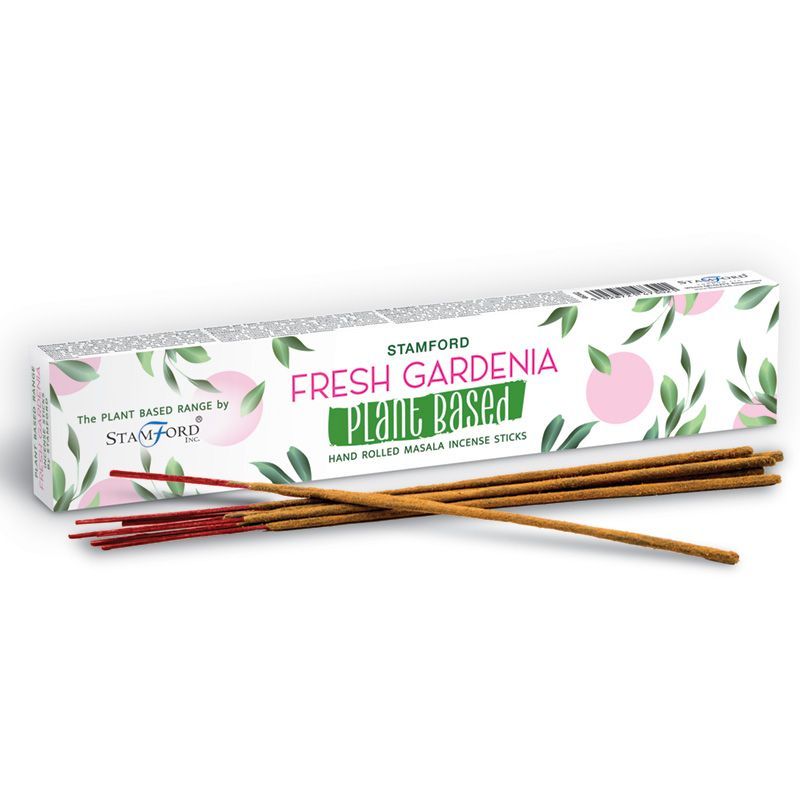Pack de 6 bâtons d'encens Masala à base de plantes - Gardénia frais