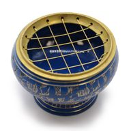 Grand brûleur à charbon pour encens Chakra – Troisième œil