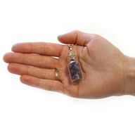 Collier de pierres précieuses en bouteille - Améthyste