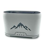 Diffuseur d'Arômes Himalaya - USB-C - Télécommande - Effet Flamme