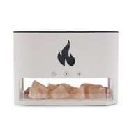 Diffuseur d'arômes Blaze - Compartiment à sel de l'Himalaya - USB-C - Effet flamme (sel inclus)