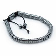 Bracelet Shamballa Hématite Magnétique -  Cercles