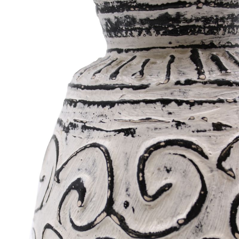 Vase en Forme de Tourbillons - Crème