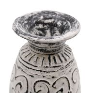 Vase en Forme de Tourbillons - Crème