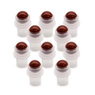 Extrémité de Roll-On de Gemme pour Bouteille de 5ml - Jaspe rouge