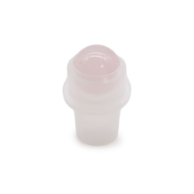 Extrémité de Roll-On de Gemme pour Bouteille de 5ml - Quartz Rose