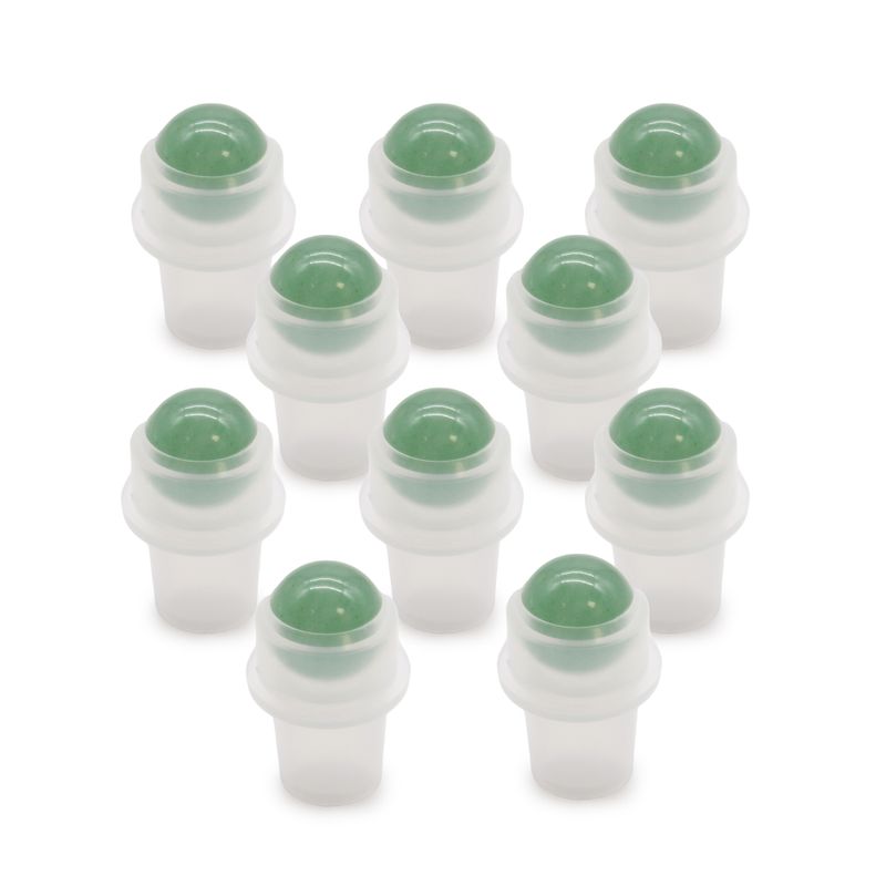 Extrémité de Roll-On de Gemme pour Bouteille de 5ml - Aventurine