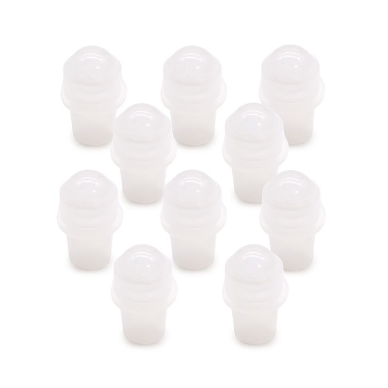 Extrémité de Roll-On de Gemme pour Bouteille de 5ml - Quartz de Roche
