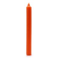 Bougies de Dîner de Couleur Unie en Vrac - Orange - Pack de 100