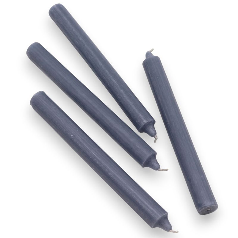 Bougies de Dîner de Couleur Unie en Vrac - Sarcelle - Pack de 100