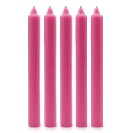 Bougies de Dîner de Couleur Unie en Vrac - Rose - Pack de 100
