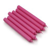 Bougies de Dîner de Couleur Unie en Vrac - Rose - Pack de 100