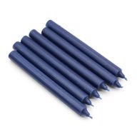 Bougies de Dîner de Couleur Unie en Vrac - Bleu Marine - Pack de 100