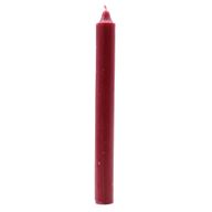 Bougies de Dîner de Couleur Unie en Vrac - Bordeaux - Pack de 100