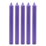 Bougies de Dîner de Couleur Unie en Vrac - Lilas - Pack de 100