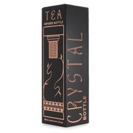 Bouteille Infuseur à Thé en Verre - Rose Doré - Améthyste