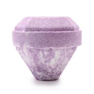 Bombe de Bain Rubi avec Gemme - Blanc et Violet