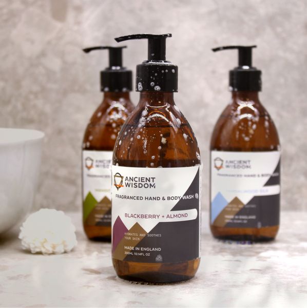 Nettoyant pour Corps et Mains - Gingembre & Orange 300ml