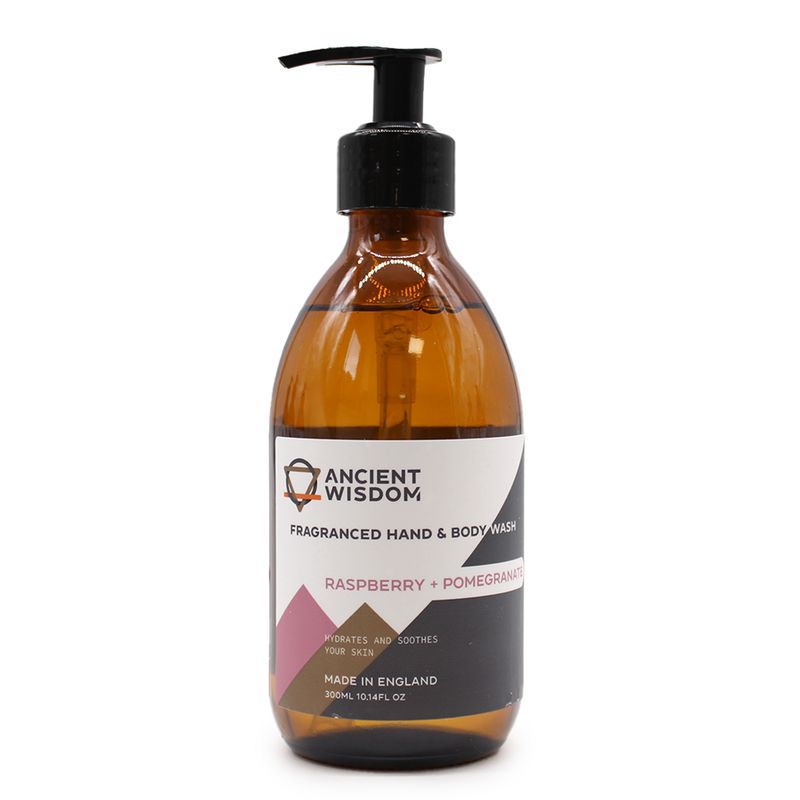 Nettoyant pour Corps et Mains - Framboise & Grenade 300ml