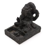 Brûleur d'Encens Ganesh Fengshui (Noir Antique)